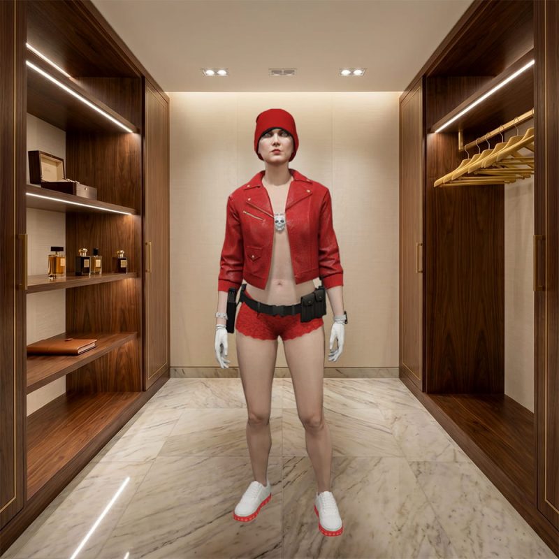 GTA Online Kadın Modlu Kıyafet